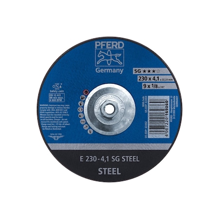 Pferd Pipeline Wheel, T27, 9"x1/8 63404